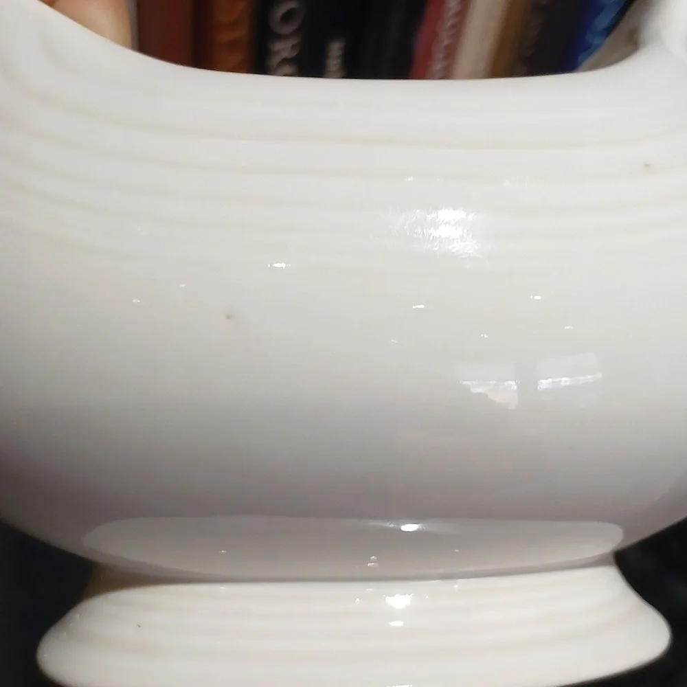 Fiesta Ware White Gravy/Sauce Boat
